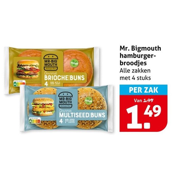 Mr. Bigmouth hamburgerbroodjes