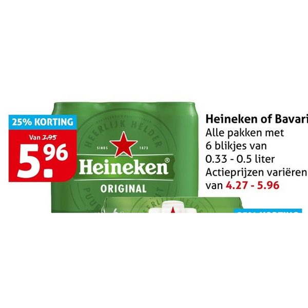 Heineken of Bavaria