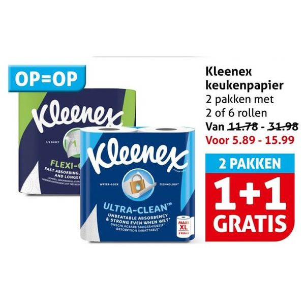 Kleenex keukenpapier