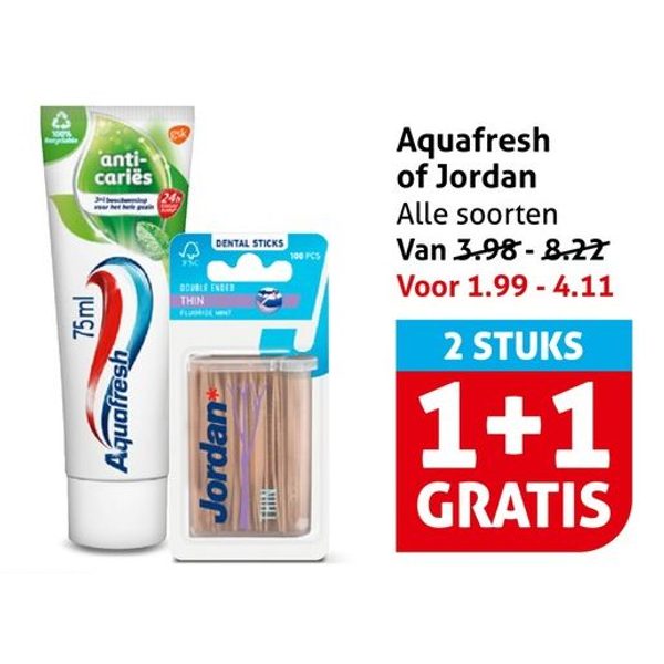 Tandpasta en tandenstokers