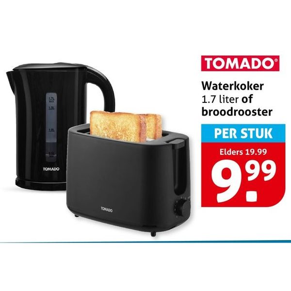 Waterkoker of broodrooster