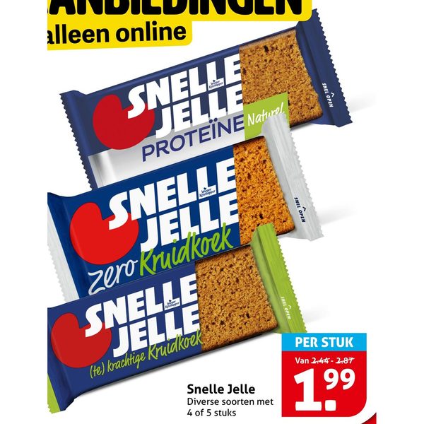 Snelle Jelle ontbijtkoek