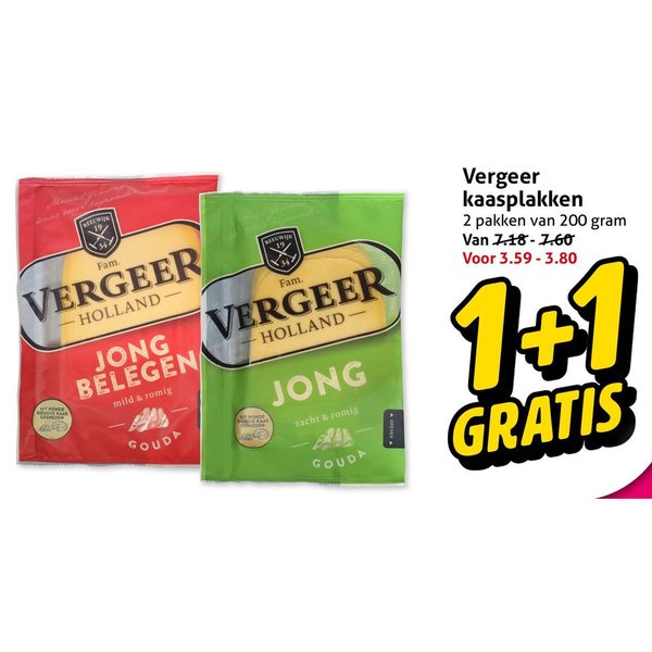 Vergeer kaasplakken