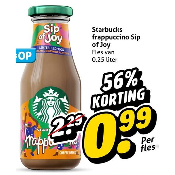 Starbucks frappuccino Sip of Joy