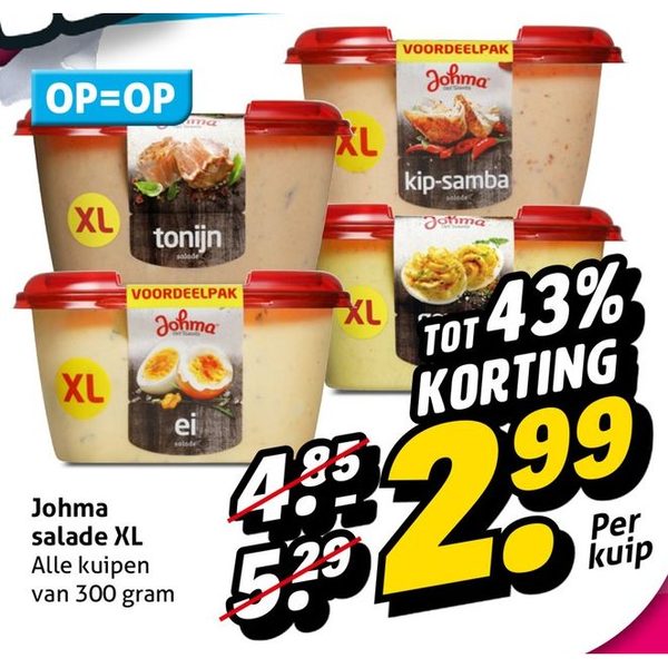 Johma salade XL