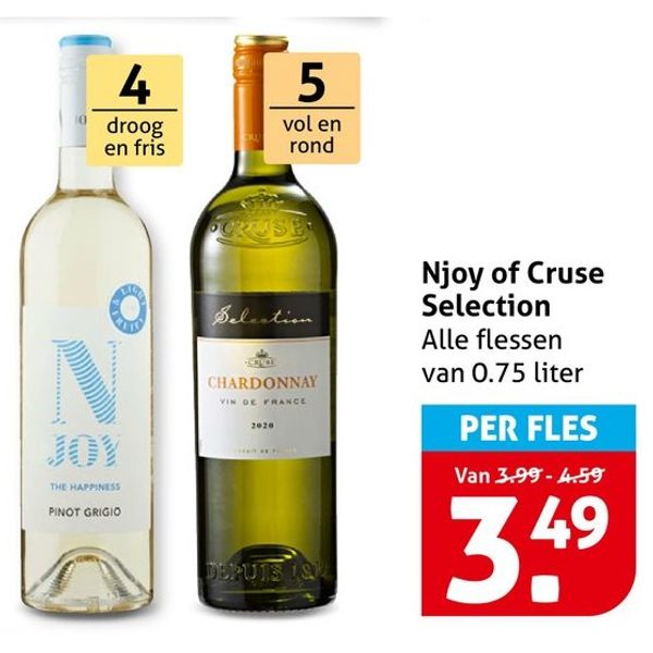 Njoy of Cruse Selection wijn