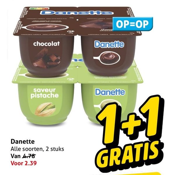 Danette toetjes