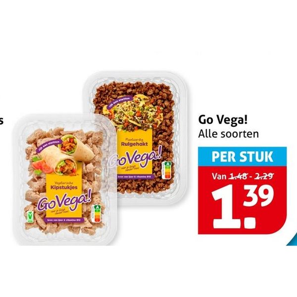 Go Veggie! producten
