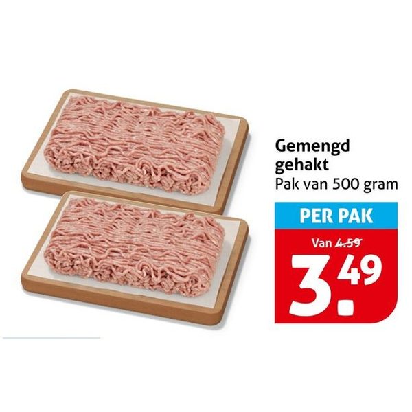 Gemengd gehakt