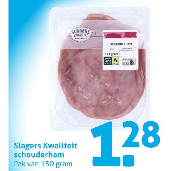Slagers Kwaliteit schouderham