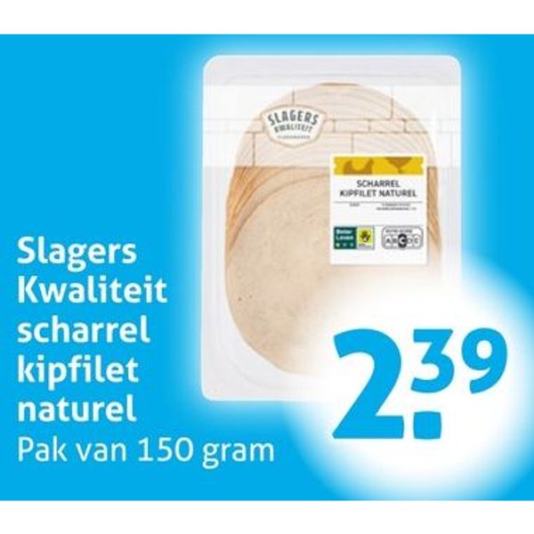 Slagers Kwaliteit scharrel kipfilet naturel