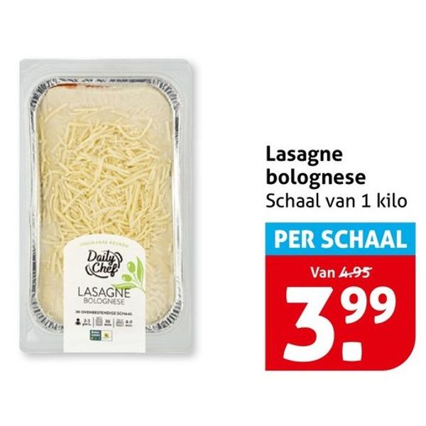 Lasagne bolognese