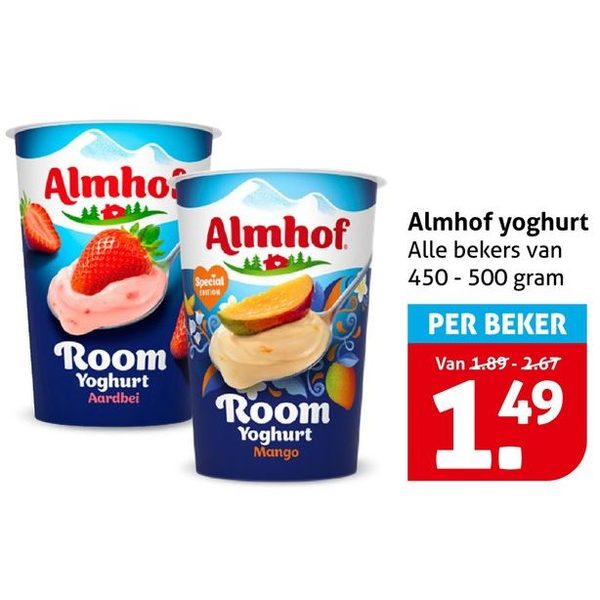 Almhof yoghurt