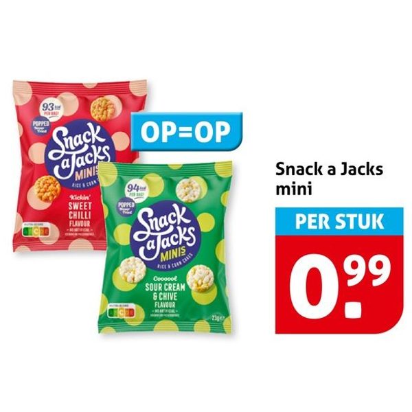 Snack a Jacks mini