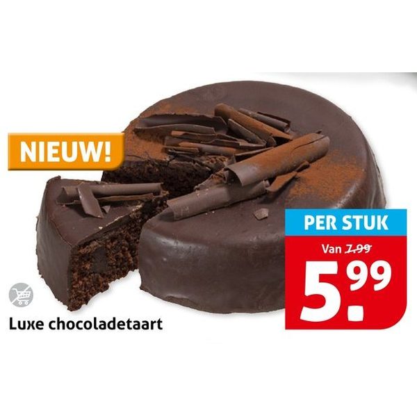Luxe chocoladetaart