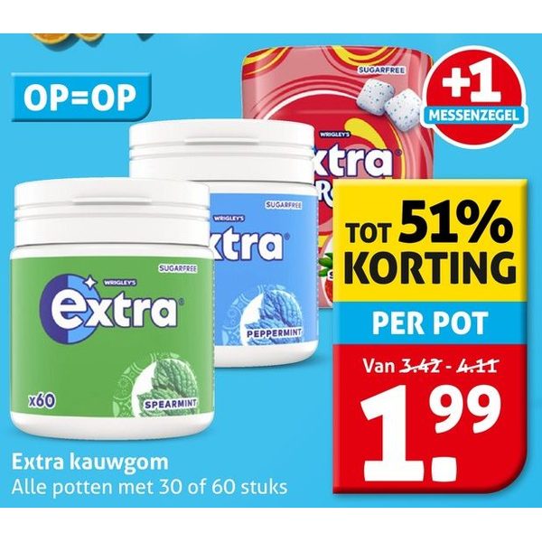 Extra kauwgom