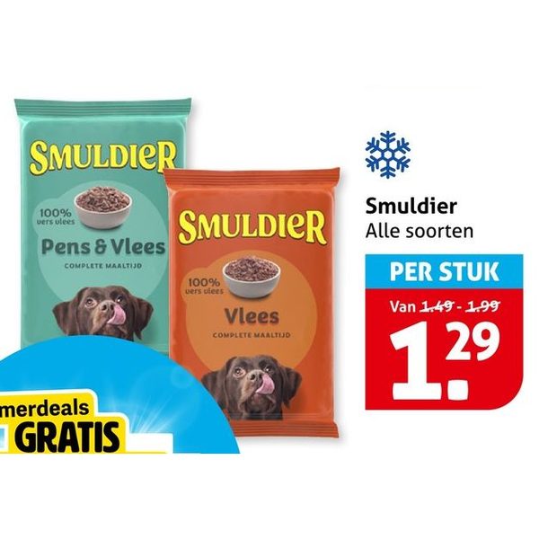hondenvoer aanbieding