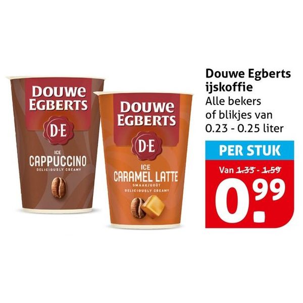 Douwe Egberts ijskoffie