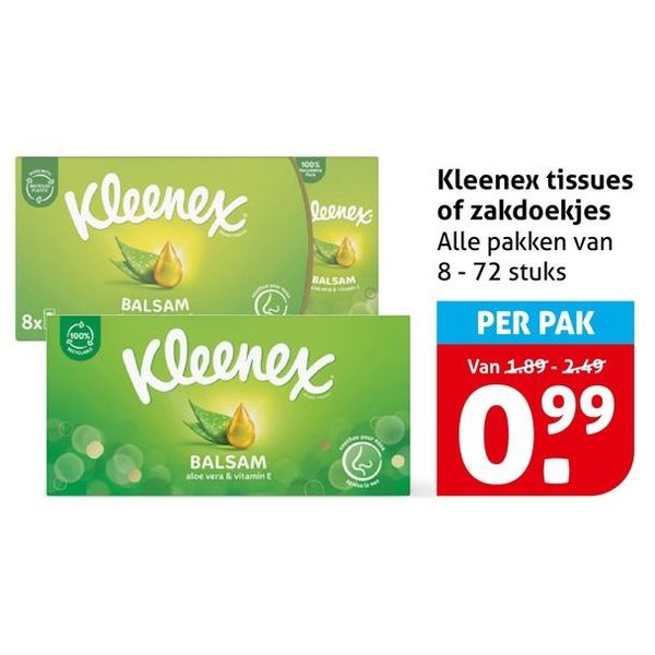 tissues of zakdoekjes