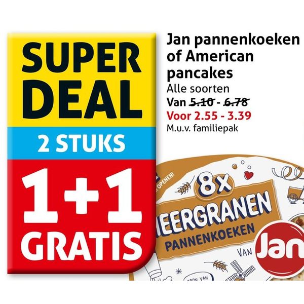 Pannenkoeken of American pancakes