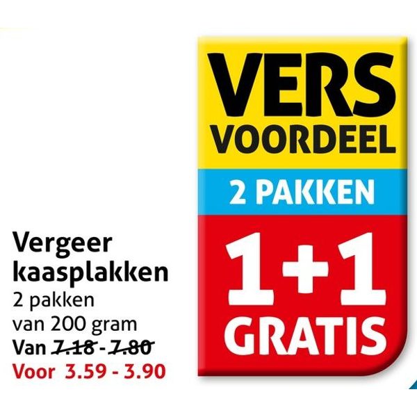 Vergeer kaasplakken