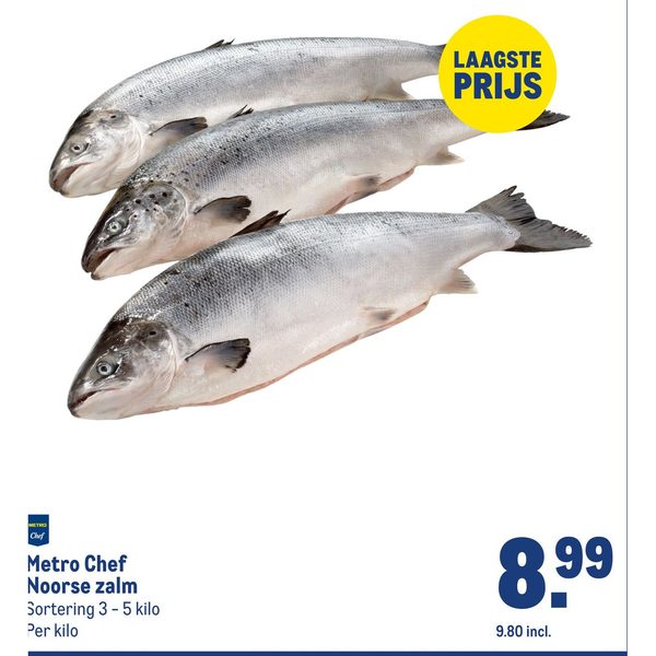 Metro Chef Noorse zalm