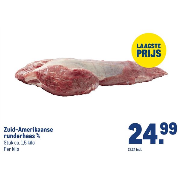 Zuid-Amerikaanse runderhaas