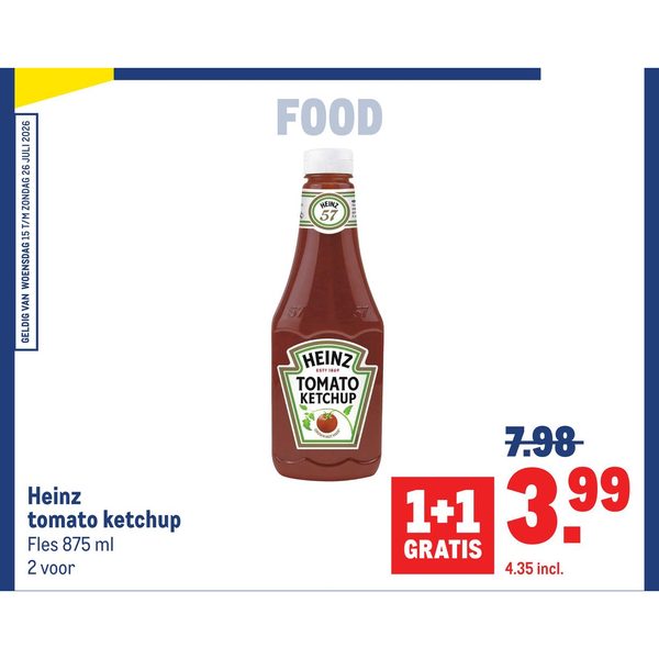 pasta aanbieding