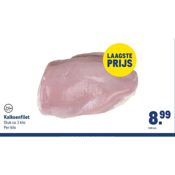 Kalkoenfilet