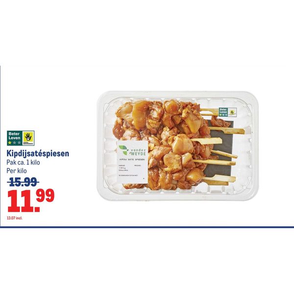 Kipdijsate spiesen