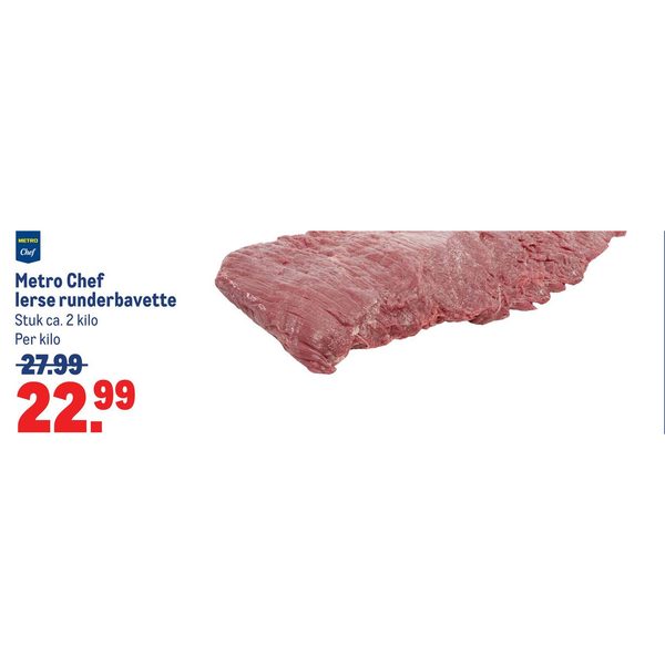 Ierse runderbavette