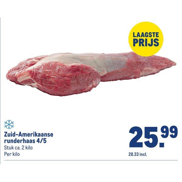 Zuid-Amerikaanse runderhaas 4/5