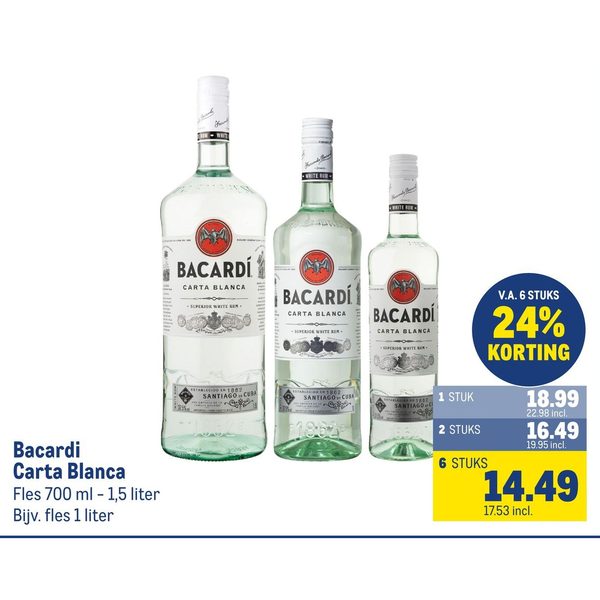 Bacardi Carta Blanca