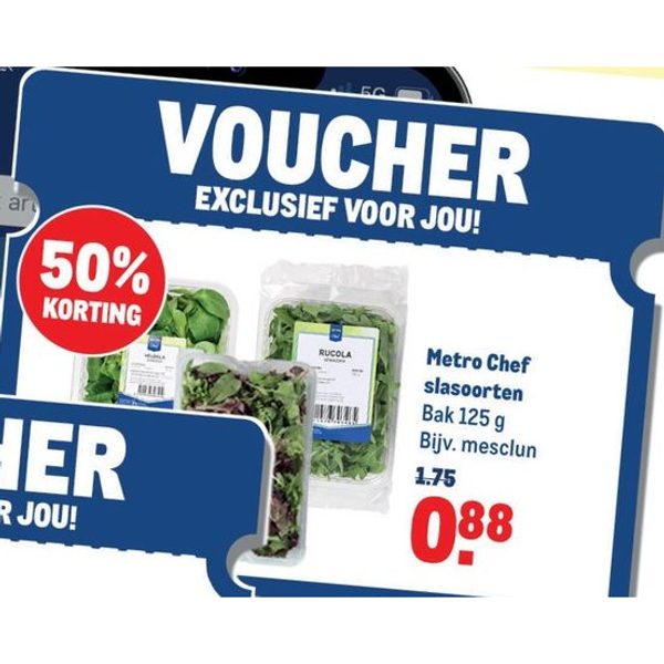 Metro Chef slasoorten