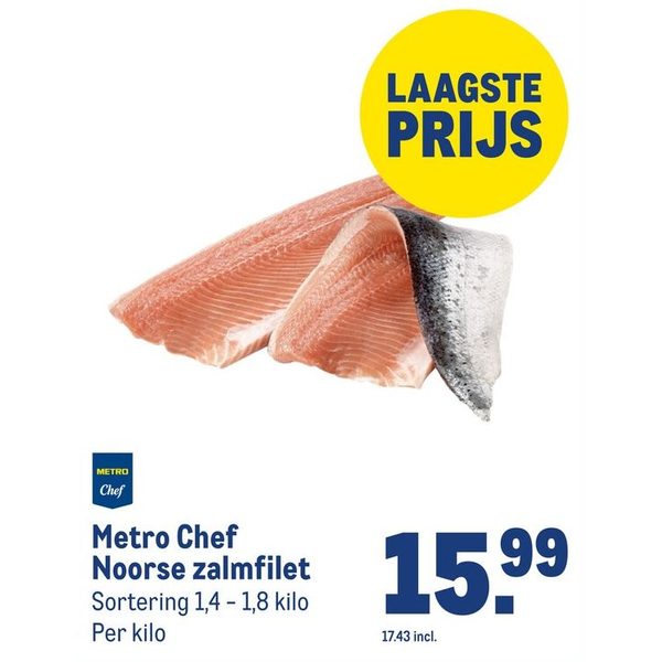 Metro Chef Noorse zalmfilet
