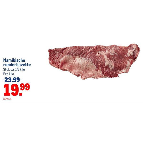 Namibische runderbavette
