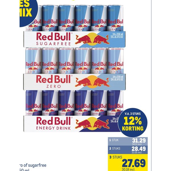Red Bull tray