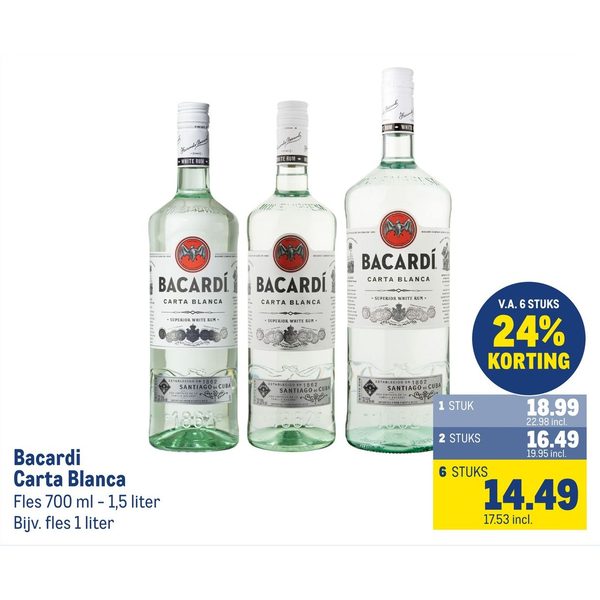 Bacardi Carta Blanca