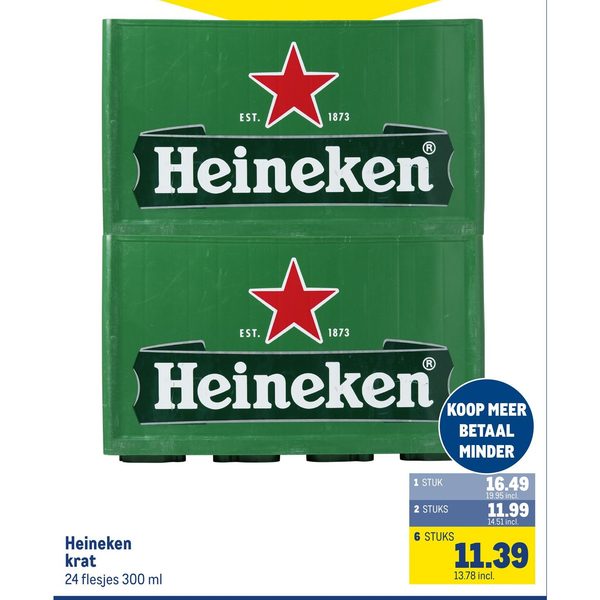 Heineken krat