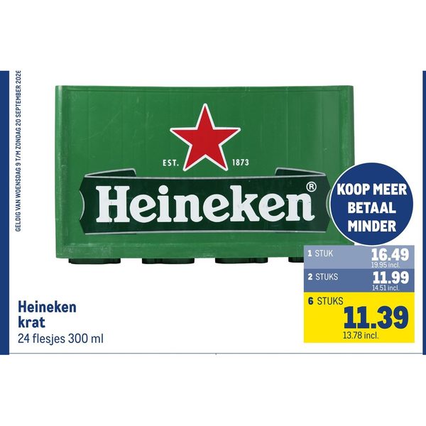 Heineken krat