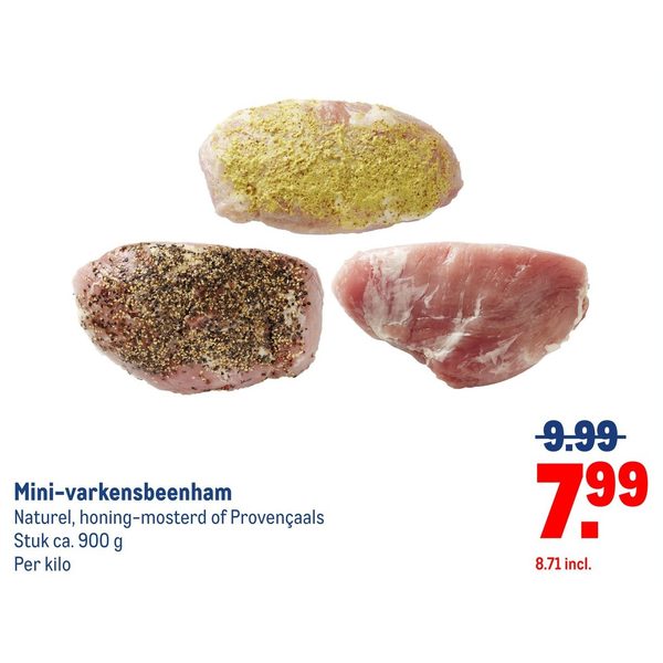 Mini-varkensbeenham