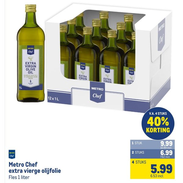 Metro Chef extra vierge olijfolie