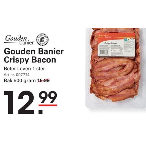 Gouden Banier Crispy Bacon