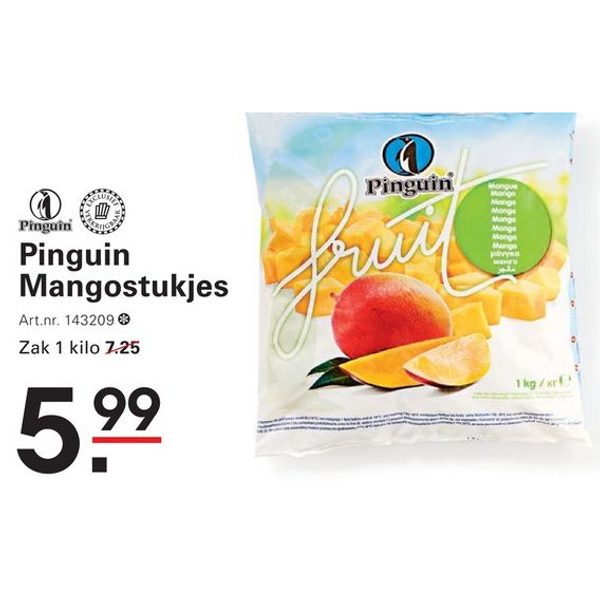 Pinguin Mangostukjes