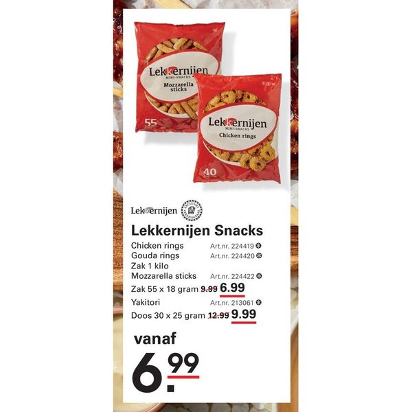 Lekkernijen Snacks