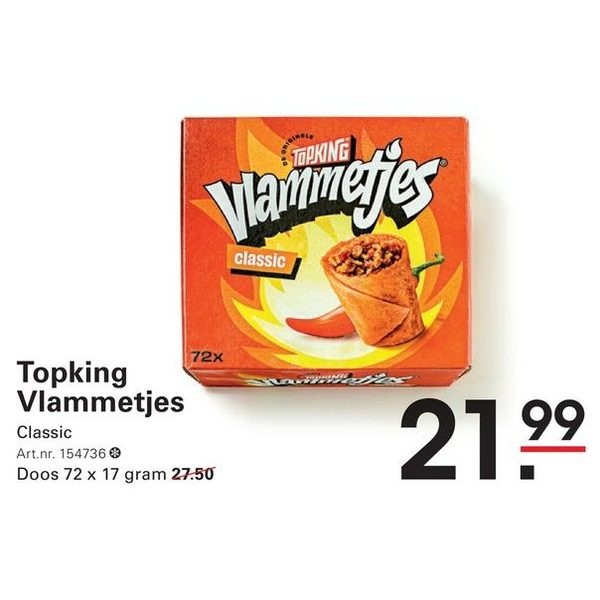 Topking Vlammetjes