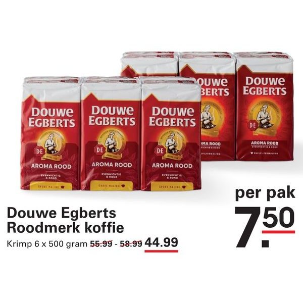 Douwe Egberts Roodmerk koffie