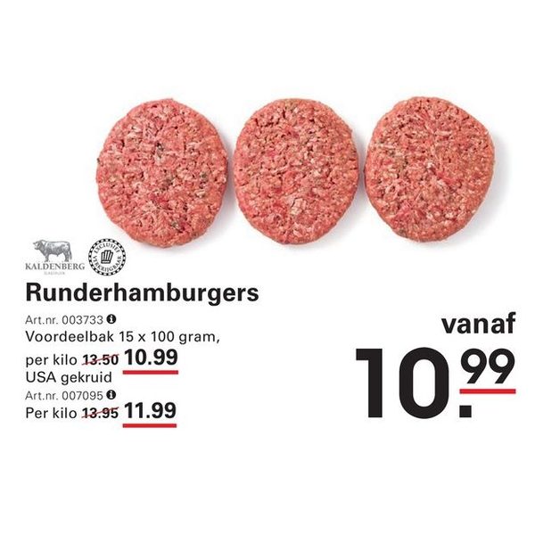 Runderhamburgers
