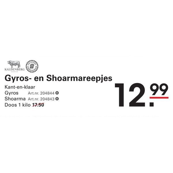 Gyros- en Shoarmareepjes