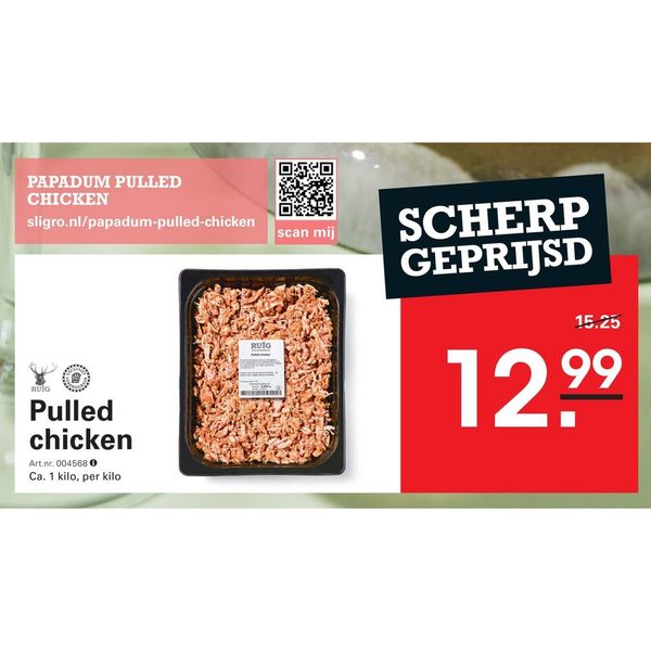 Pulled chicken